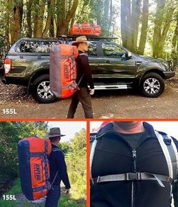 Verk Plecak 65L torba wodoodporna na motocykl łódż worek marynarski UNPLUG 7