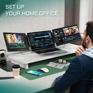 Teamgee S3 Przenośny monitor 14"do laptopa FHD Mac Wins Android Dex PC 2024 5