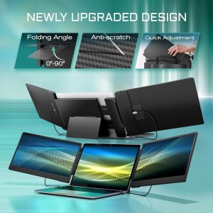 Teamgee S3 Przenośny monitor 14"do laptopa FHD Mac Wins Android Dex PC 2024 6