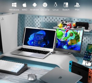 Teamgee S1 Przenośny monitor do laptopa 14"ekran do 13''-17" do komputera 4