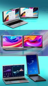 Teamgee S1 Przenośny monitor do laptopa 14"ekran do 13''-17" do komputera 5