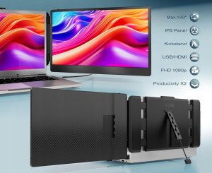 Teamgee S1 Przenośny monitor do laptopa 14"ekran do 13''-17" do komputera 7