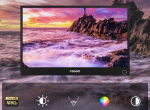 Yodoit 14'' Przenośny monitor do komputera laptopa Mac Xboxa PS ekran FHD 5