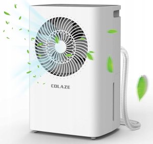 COLAZE Osuszacz powietrza 12 l/h automatyczny do domu do 120 m HE0091 nowy 1