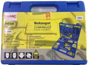 ZESTAW NARZĘDZI KLUCZY WALIZKA WMC 54 5EL PREZENT 2