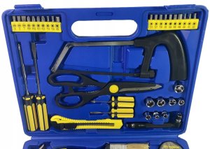 ZESTAW NARZĘDZI KLUCZY WALIZKA WMC 54 5EL PREZENT 4