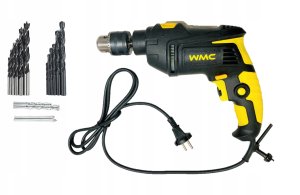 Wiertarka Isma Wiertarka udarowa 750W Wiertła Bity Wal izka 96el 3