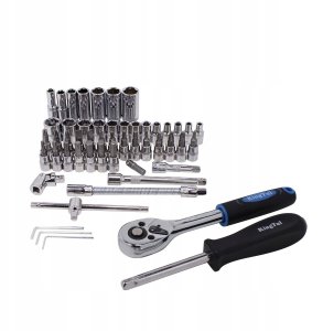 Zestaw narzędzi 1/4" bity nasadki 53el. 5