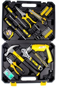 WMC ZESTAW NARZĘDZIOWY 110EL KLUCZE WKRĘTAKI BITY 4