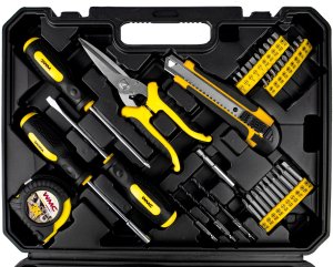 WMC ZESTAW NARZĘDZIOWY 110EL KLUCZE WKRĘTAKI BITY 6