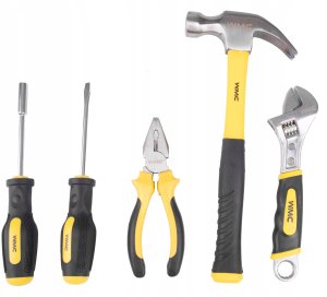 WMC ZESTAW NARZĘDZIOWY 110EL KLUCZE WKRĘTAKI BITY 8