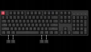 Klawiatura Keychron K10 QMK Ver.2 Hot-Swap Keychron Super Red (K10X-J1) 6