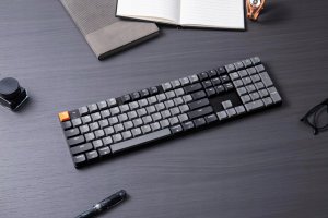 Klawiatura Keychron K5 QMK Wireless Mechanical Keyboard (Version 2) White Backlight / Brown 2