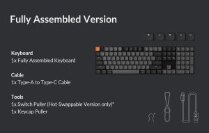 Klawiatura Keychron K5 QMK Wireless Mechanical Keyboard (Version 2) White Backlight / Brown 8