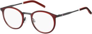 Ramki do okularów Męskie Tommy Hilfiger TH-1845-C9A Czerwony  49 mm 1