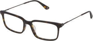 Ramki do okularów Męskie Police VPL687-520722 Brązowy  52 mm 1