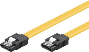 MicroConnect Kabel SATA, 6GB, 70cm, żółty (SAT15007C6) 1