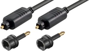 Kabel MicroConnect Toslink - Toslink 2m czarny (TT620BKAD) 1