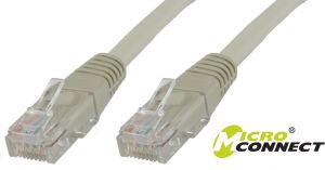 MicroConnect Patchcord U/UTP, CAT6, LSZH, 90m, szary (UTP690) 1