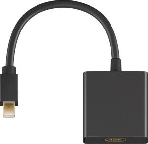 Adapter AV MicroConnect DisplayPort Mini - HDMI czarny (MDPHDMIB) 1