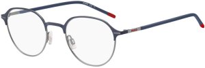 Ramki do okularów Męskie Hugo Boss HG-1234-DTYE921 Niebieski  49 mm 1