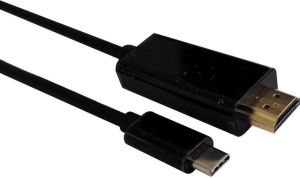 Kabel USB MicroConnect USB-C - HDMI 1 m Czarny (USB3.1CHDMI1) 1