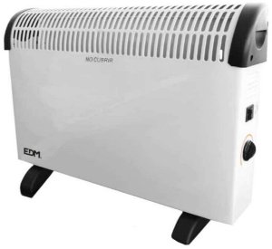 Grzejnik cyfrowy EDM 07133 07133 Biały 2000 W 1