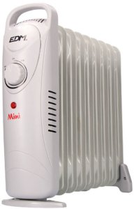 Grzejnik olejowy (9 żeberek) EDM 07125 Junior Biały 900 W 1