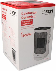 Grzejnik pionowy EDM 07186 Szary 1000 - 1500 W Oscylacja 3