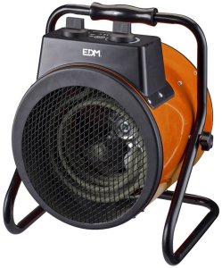 Grzejnik industrialny EDM 07098 Czarny Pomarańczowy 1500 W 3000 W 1