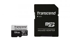 Transcend microSDXC 340S    64GB Class 10 UHS-I U3 A2 1