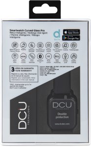 Smartwatch DCU CURVED GLASS PRO 1,83" Czarny 1