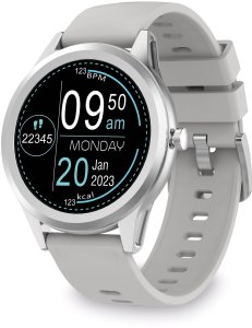 Smartwatch KSIX Globe Srebrzysty 1