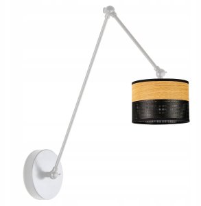 Nowoczesny kinkiet ścienny na regulowanym ramieniu TESNUS DUAL lampa ścienna LED na wysięgniku ruchomym góra-dół 4