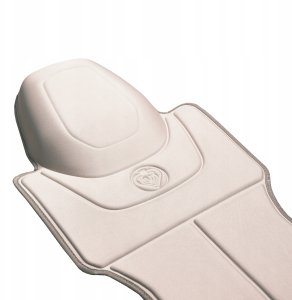 Prince Lionheart Mata ochronna pod fotelik do samochodu Tesla Beige 5