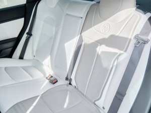 Prince Lionheart Mata ochronna pod fotelik do samochodu Tesla Beige 9