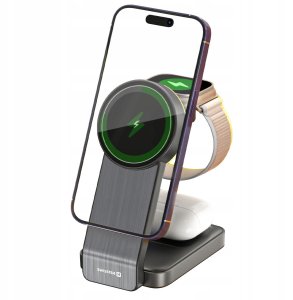 Swissten MagSafe Wireless Charger 3in1 25W 3