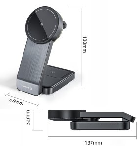 Swissten MagSafe Wireless Charger 3in1 25W 4
