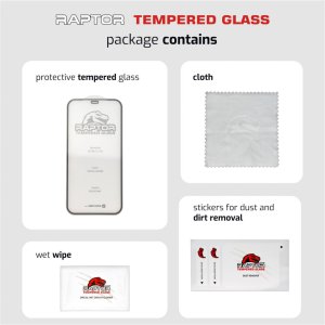 Swissten Raptor Diamond Ultra Clear Full Face Tempered Glass for Xiaomi 13T 2