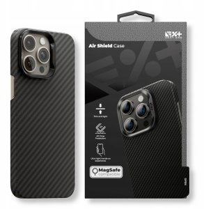 NEXT ONE Etui AirShield MagSafe Carbon iPhone 16 Pro 1