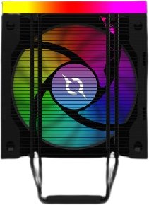 Chłodzenie CPU AQIRYS AQIRYS Chłodzenie do procesora URANUS black 4