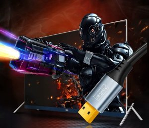 Kabel DisplayPort 1.4 Przewód Adapter do Display Port Monitora 2K 4K 8K 2m 3