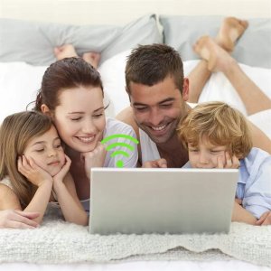 Karta Sieciowa Adapter Antena Zewnętrzna WiFi USB 600MB 5Ghz do Komputera 5