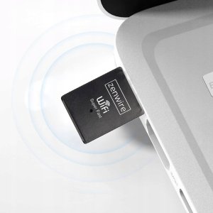 Karta Sieciowa Adapter Antena Zewnętrzna WiFi USB 600MB 5Ghz do Komputera 7