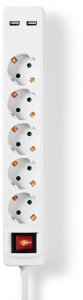 Nedis EXSO515UFSWT Extender 3680W 1.5m 1