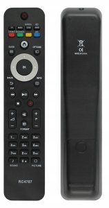 HQ LXP108 TV remote control PHILIPS LCD TV AMBILIGHT Black 2