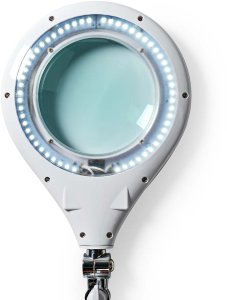 Lampka biurkowa Nedis biała  (5412810413317) 12