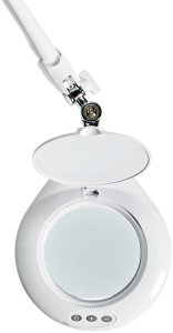 Lampka biurkowa Nedis biała  (5412810413317) 7
