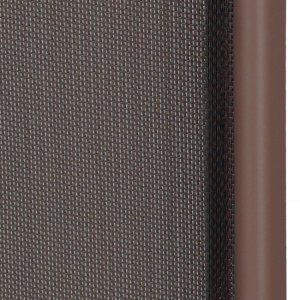 Krzesło ogrodowe, metalowe na balkon, taras brązowe UNIWERSALNY 18