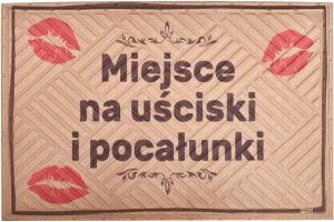 Wycieraczka materiałowa Buziaki 40x60 cm 1